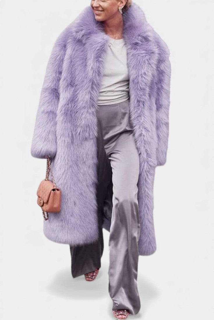 Harlow | Plush Longline Coat