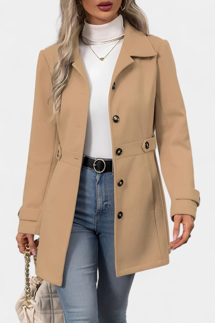 Celestine | Tailored Belted Coat