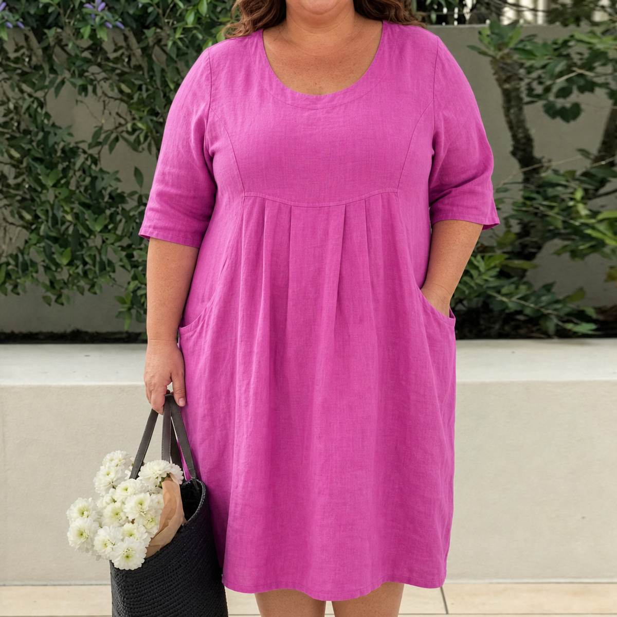 Paisley | Elegant Dress With Pockets