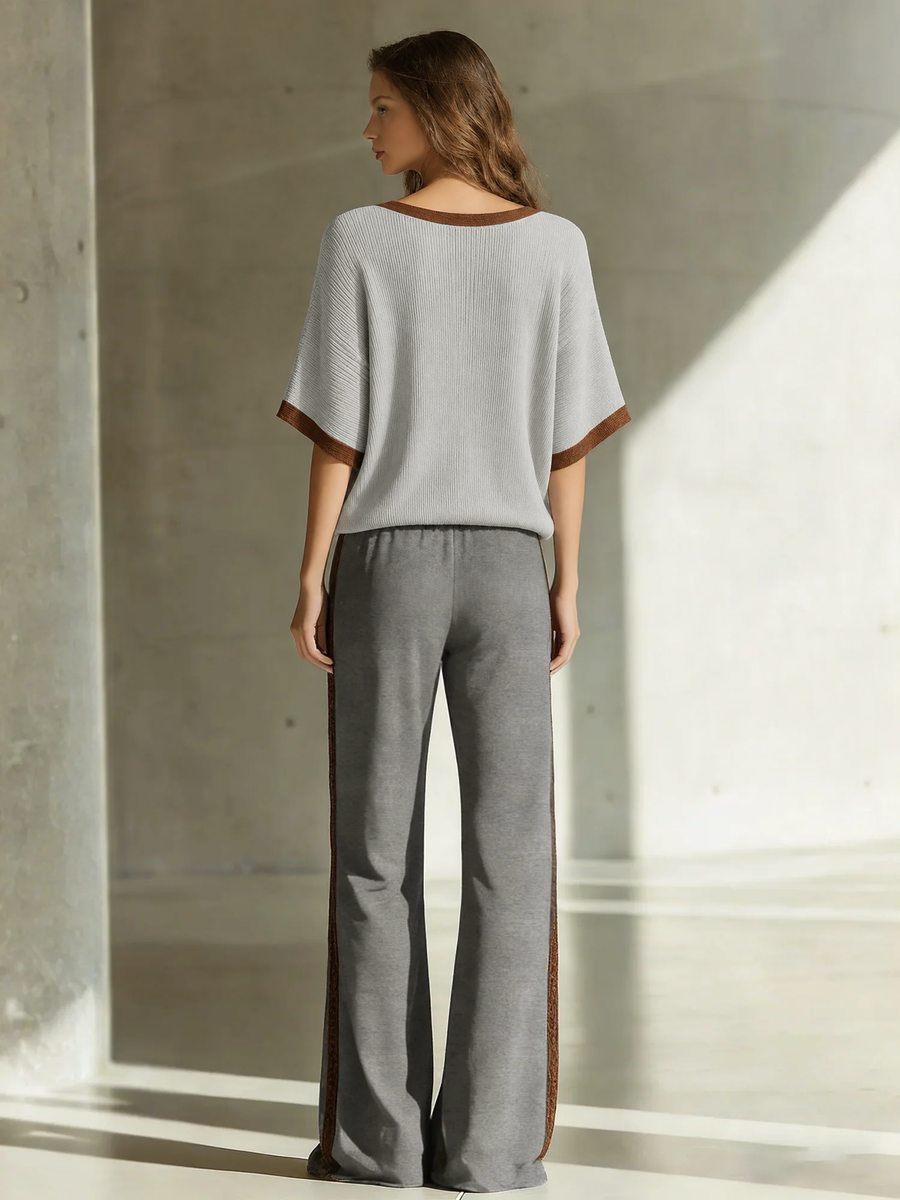 Amanda | Casual Top And Trousers Set