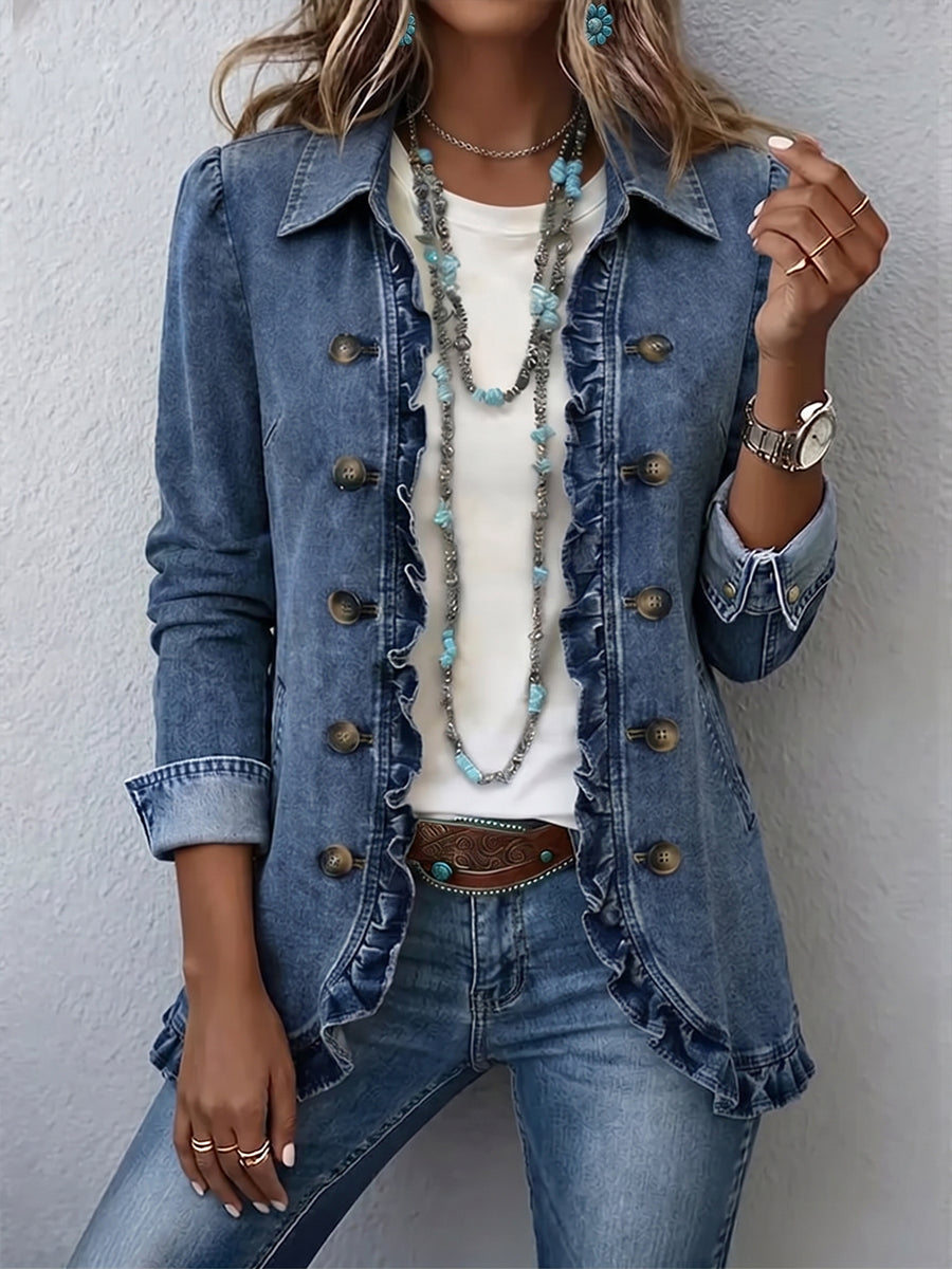 Mila | Ruffled Jacket