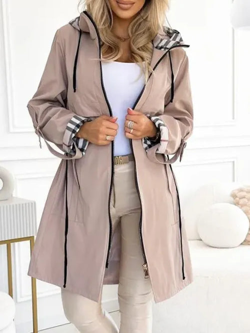 Karin | Hooded Utility Trench Coat