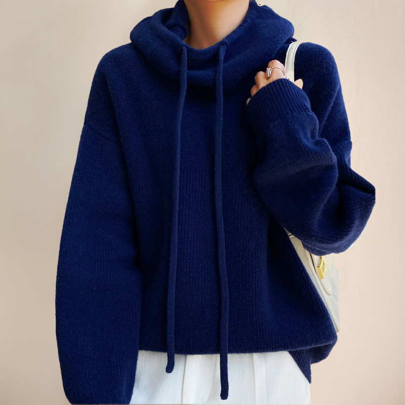 Hannah | Elegant High-Neck Pullover