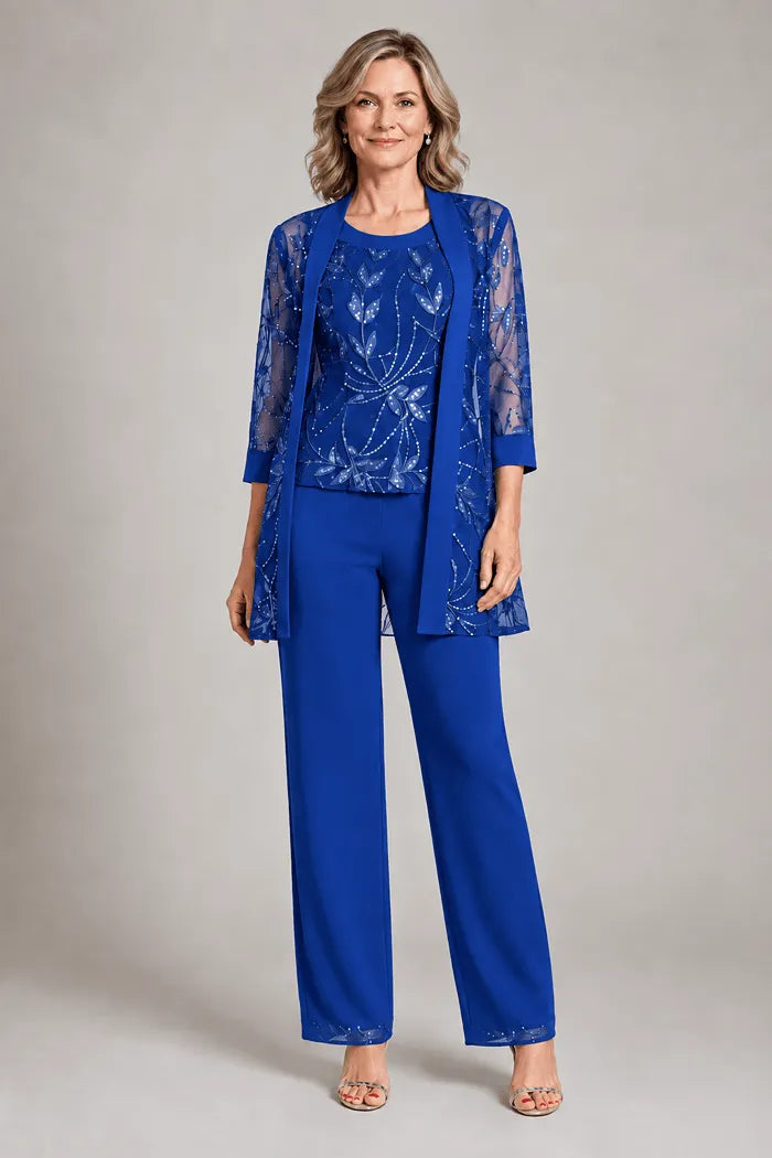 Formal Chiffon Pant Suit for Mother of the Bride