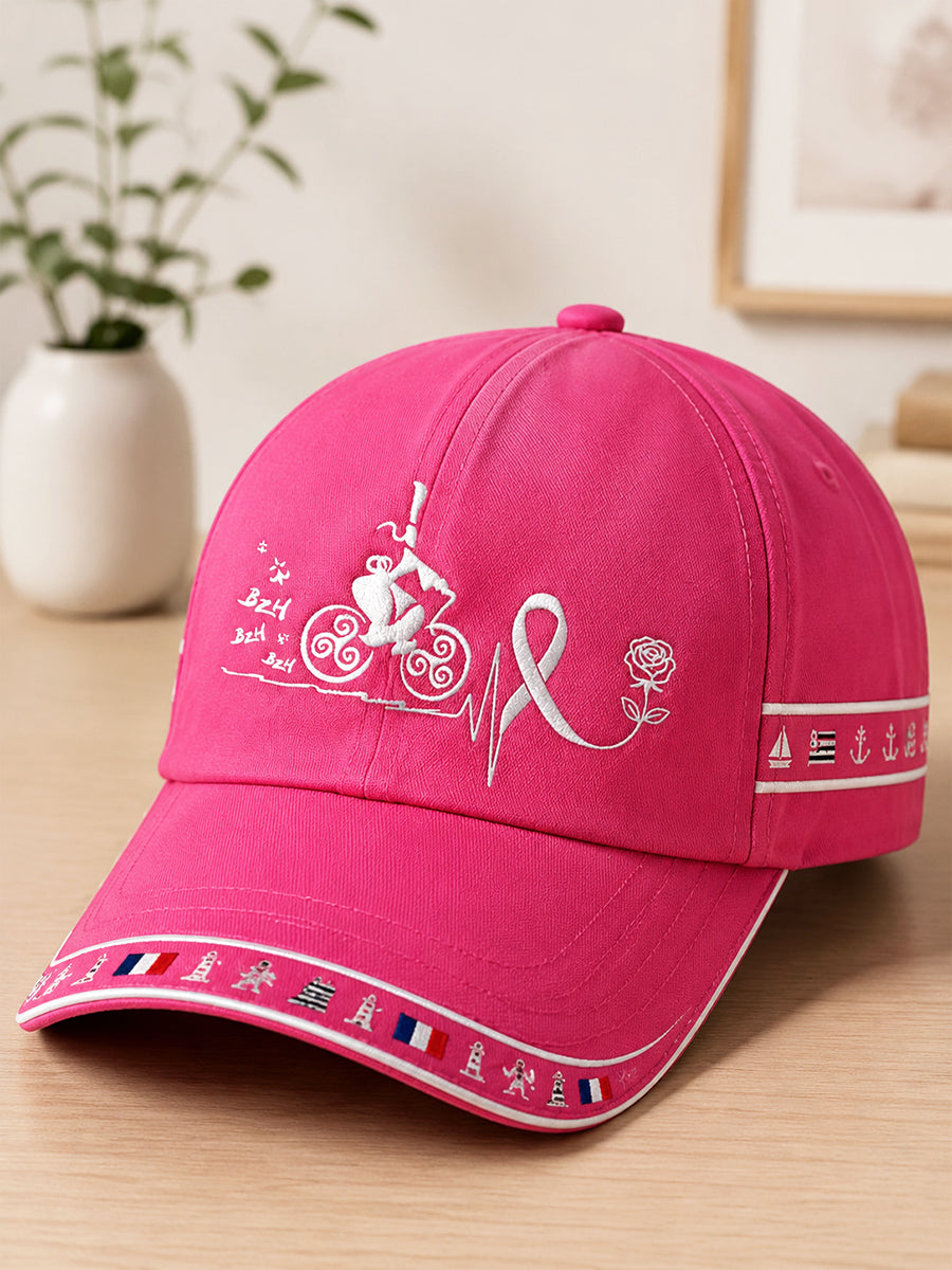 Casual Printed Hat from the Pink Bretagne Breast Cancer Awareness Campaign
