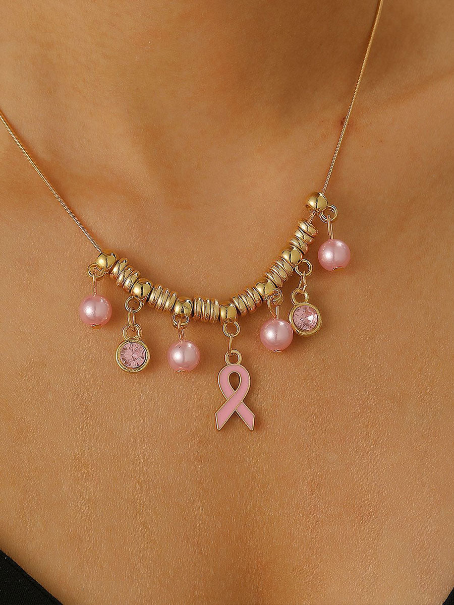 Breast Cancer Awareness Pink Ribbon Accessories for Women