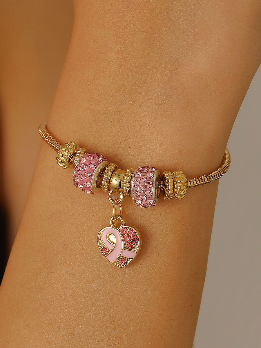 Breast Cancer Awareness Pink Ribbon Accessories for Women