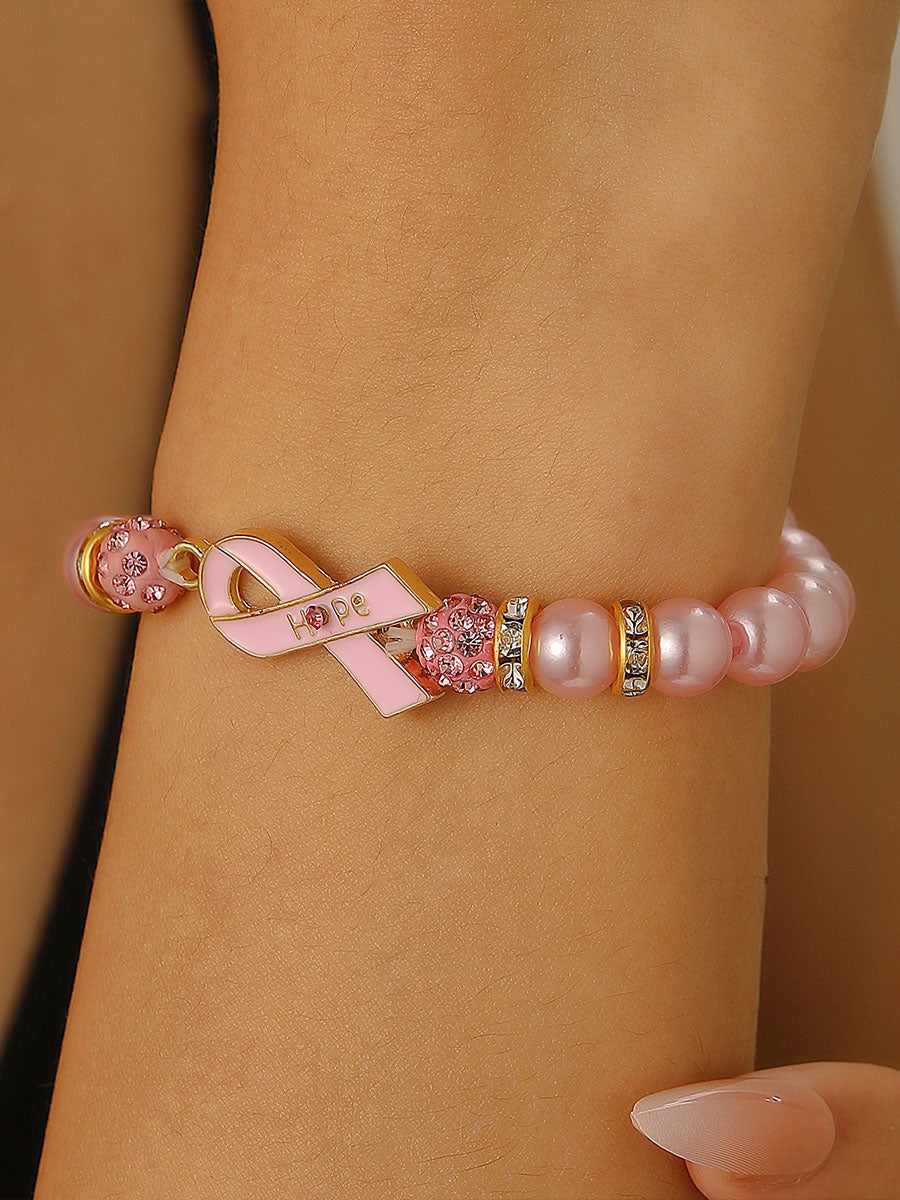 Breast Cancer Awareness Pink Ribbon Accessories for Women