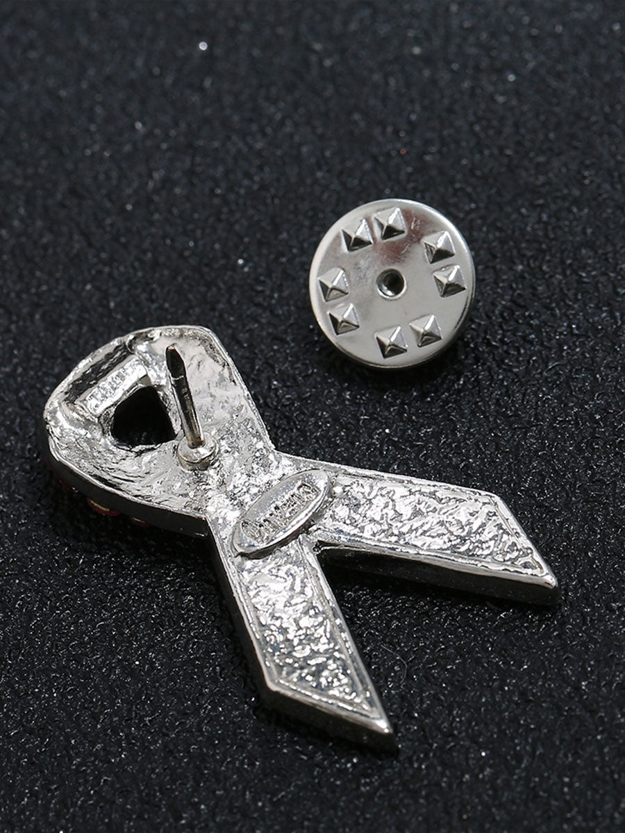 Pink Brooch for Breast Cancer Awareness in Women