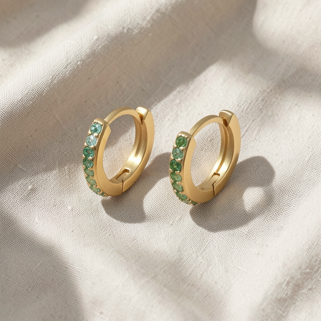 Coastal-Inspired Gold Drop Earrings